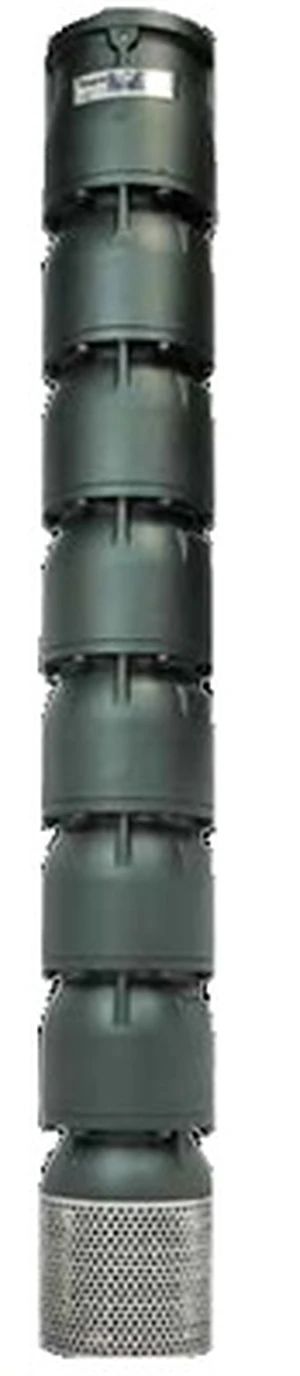 Nortek 6 DF 20-08 Cast Iron Submersible Pump, 6", 7.5 HP, Without Motor