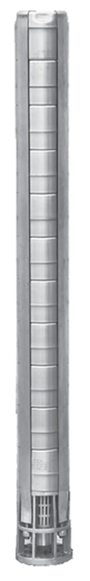 Nortek 6 PF 30-08 6" Stainless Steel Submersible Pump, 10 HP, Without Motor