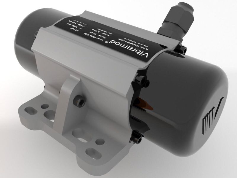 Vibramod MV 3/60 Mini Vibrasyon Motoru Trifaze (380 V) 3000 Devir 63 Kgf, 50 Watt