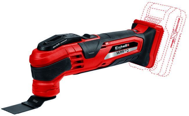 Einhell VARRITO Solo Akülü Raspalama Makinası