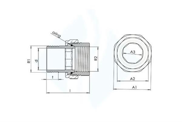 Düz Radyatör Rakoru TS 579 1.1/4''