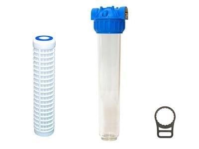 Aquafer 20 inç Yıkanabilir Su Filtresi 3/4 inc 100 Mikron