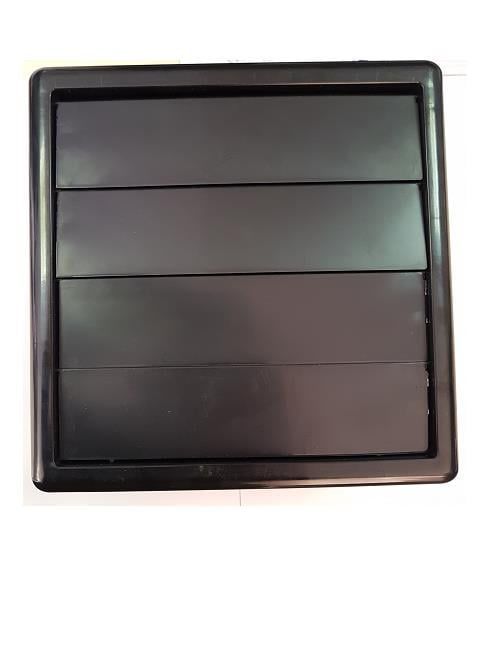 AIRCOL 150C OP Siyah Cam ve Duvar Tipi Aksiyel Fan