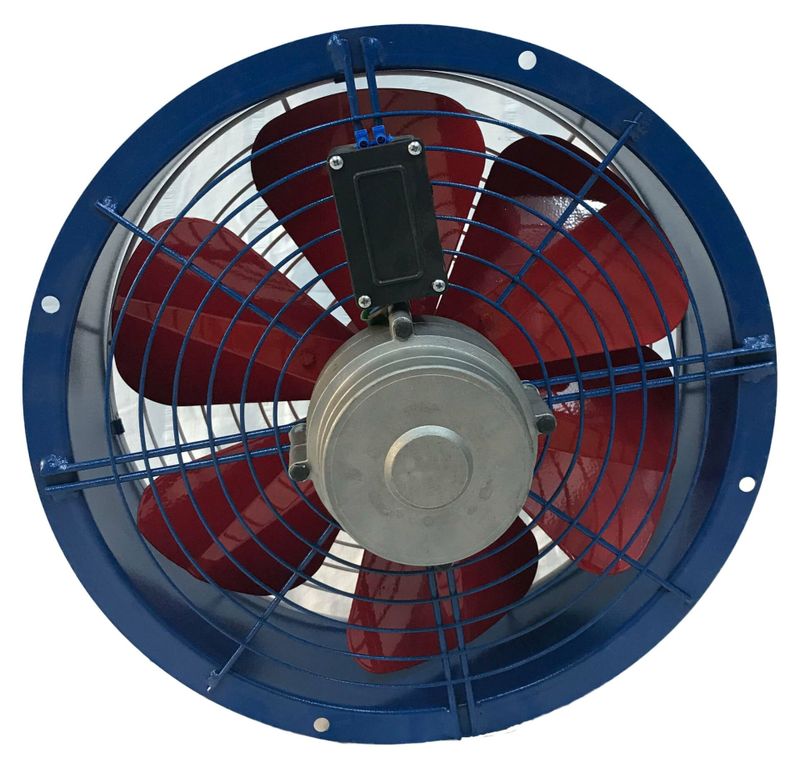 Modern Teknik 35 cm 220V AksiyelBaca ve Duvar Aspiratörü 3000 m³/h 1500 RPM