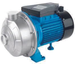 Nortek KPS 50 Kapalı Fanlı Komple Paslanmaz Pompa 0,5 HP 220V