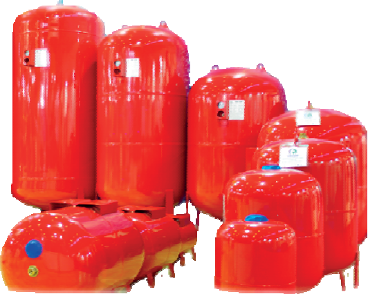 Nortek 100 Litre Yatay Hidrofor ve Genleşme Tankı 10 Bar