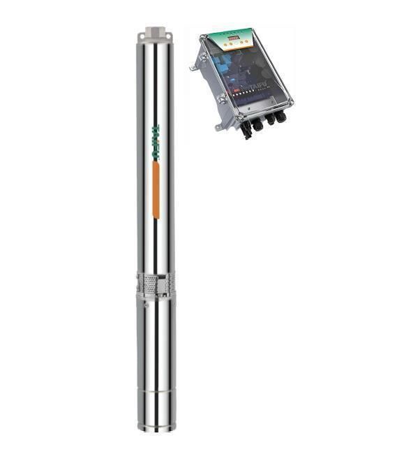 Taifu 150 Volt 1500 Watt Dc Solar Güneş Enerjili Fırçasız Dalgıç Pompa - Harici Sürücü 100mss 11.5m³/h