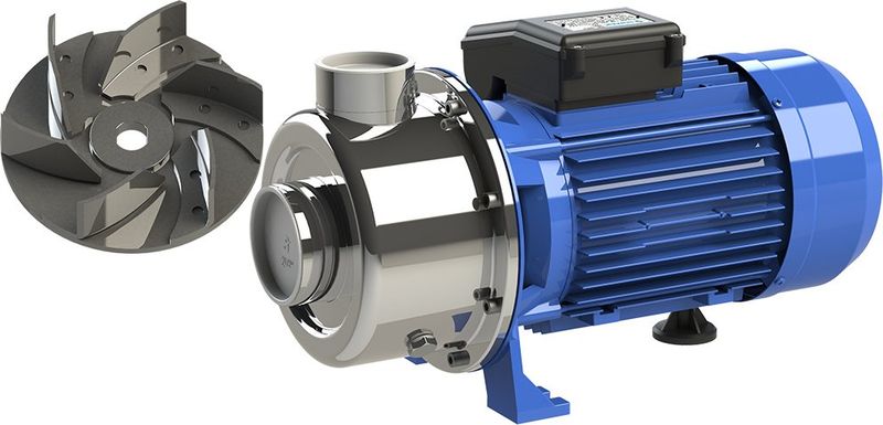 Sumak SMİNOX/A-300/2T Paslanmaz Santrifüj Pompa Açık Fanlı 380V 3 Hp