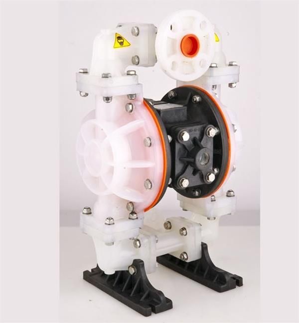 Huge Pump HP10 Plastik PVDF Gövdeli Diyaframlı Havalı Pompa 150 Litre/Dakika 7 Bar 1''