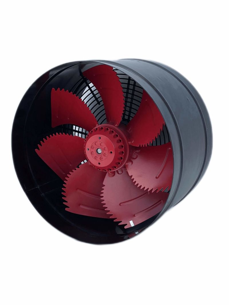 Yurtfan BRK-200 Yuvarlak Boru Tipi Fan 1000 m³ 2300 RPM