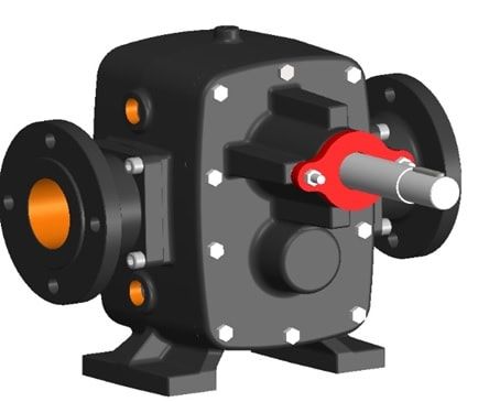 Huge Pump DT-301 Isı Ceketli Helis Dişli Pompa Yumuşak Salmastralı 50 m³/h