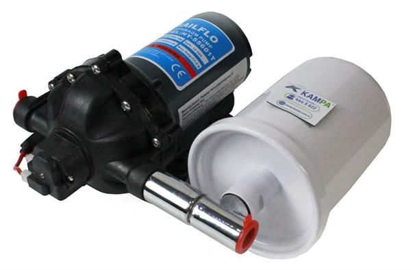 Sailflo 24 Volt 2 Lt Tanklı Otomatik Hidrofor, Tekne, Yat, Karavan Hidroforu Pompası