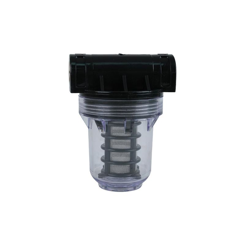 EuroFil 3'' Yıkanabilir Paslanmaz Mazot Süzme Filtresi 1/2 inc 100 Mikron