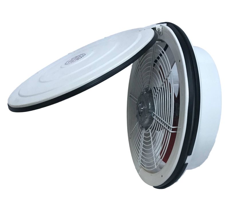 Modern Teknik 20 Cm Kapaklı Cam ve Duvar Aspiratörü 320 m³/h 1400 RPM