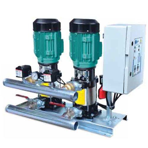 Master 2 MVK 13/9M Dikey Kademeli Çift Pompalı Hidrofor 8 Kat 80 Daire 220 Volt 28 m³/h 60 mss