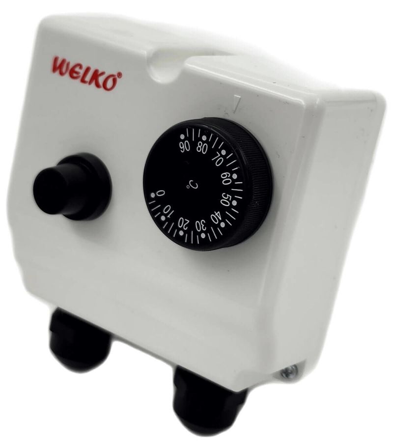 Welko Çiftli Kazan Termostatı 0-90°C
