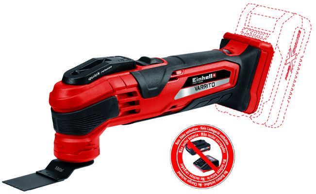 Einhell VARRITO Solo Akülü Raspalama Makinası