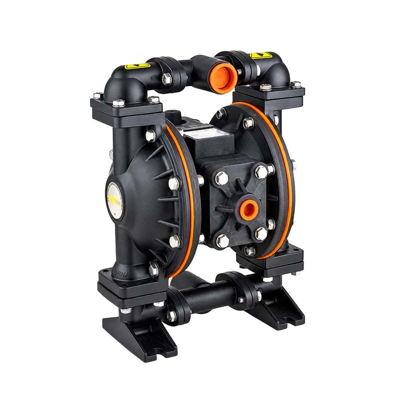 Huge Pump-Günalsan HP10 Alüminyum Gövdeli Diyaframlı Havalı Pompa 150 Litre/Dakika 7 Bar 1 inch Buna-N