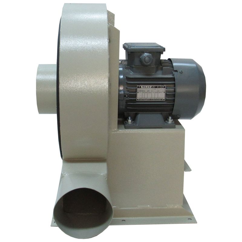 Modern Teknik 2HP Orta Basınçlı Toz Emici Salyangoz Fan 300 mmSS 4000 m³/h