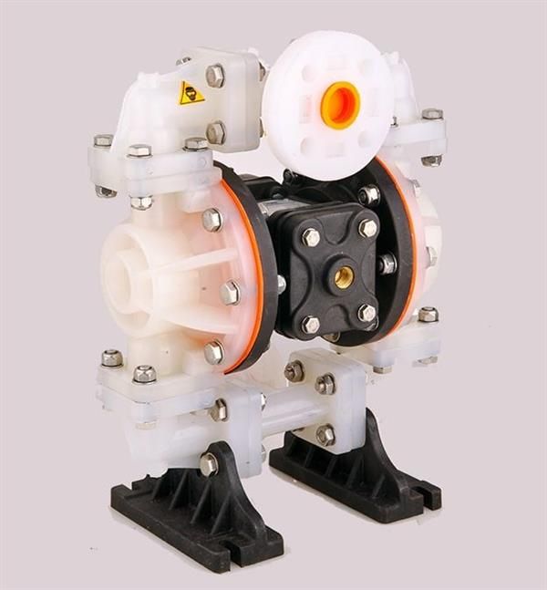Huge Pump HP05 Plastik PVDF Gövdeli Diyaframlı Havalı Pompa 55 Litre/Dakika 7 Bar 3/4''