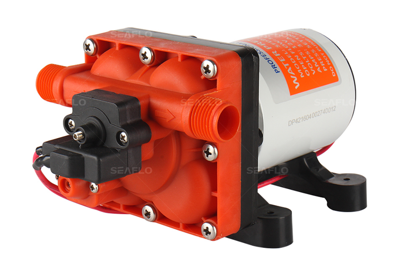 Seaflo Karavan, Tekne Hidroforu 12 Volt 18.9 lt/dak 55 psi 3.7 bar SFDP1-050-055-42
