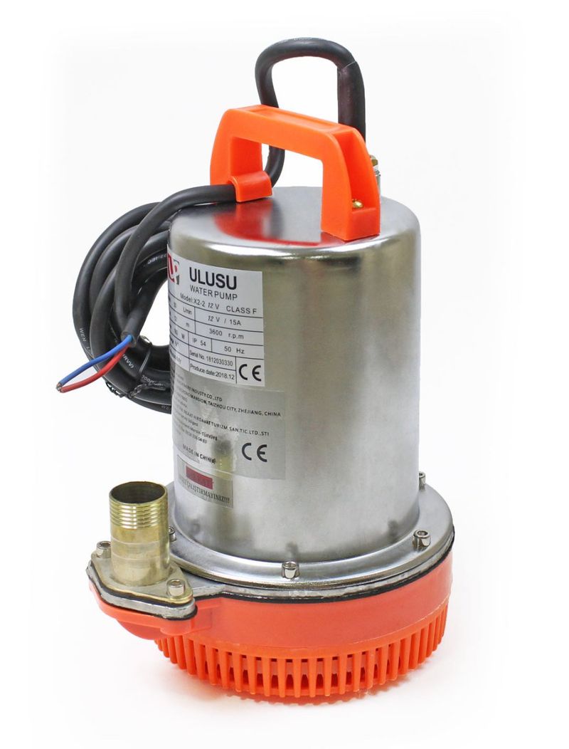 Limk 12 Volt Dalgıç Pompa Sintine Pompa 7 mss 2.7 m³/h