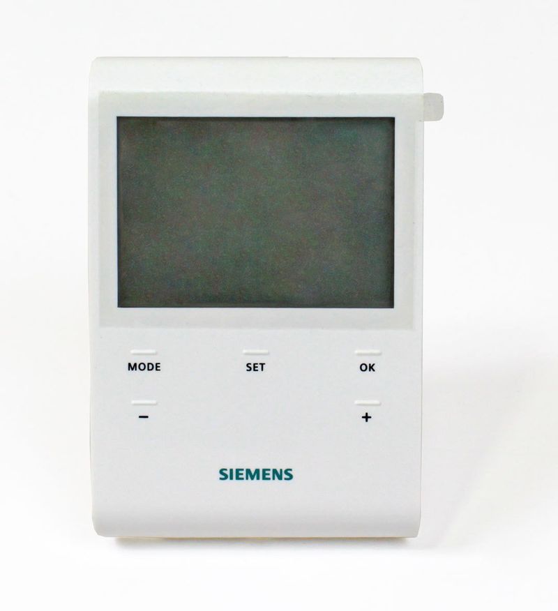 Siemens RDE 100.1 Dijital Kablolu Oda Termostatı