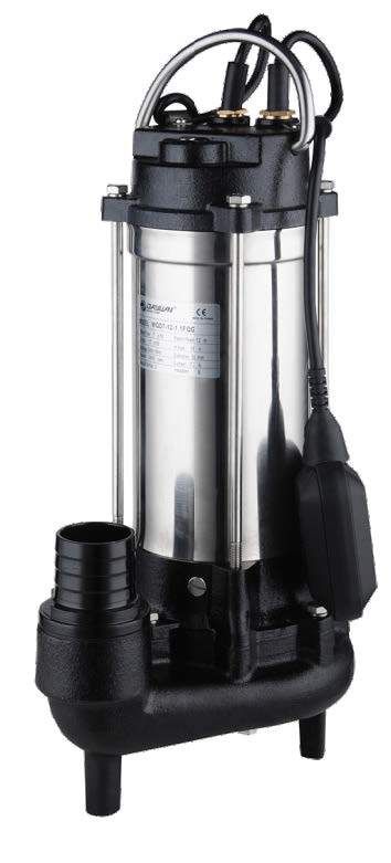 Winpo WNP 7-16 GR Flatörlü Kırıcılı Foseptik Drenaj Dalgıç Pompa 20 mss20 m³/h Monofaze(220V)