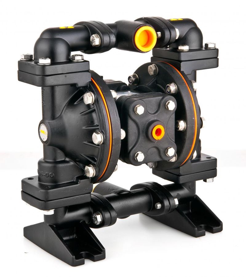 Huge Pump HP05 ATEX Metal Gövdeli Havalı Diyaframlı Pompa 55 L/dk 3/4"