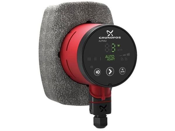 Grundfos ALPHA2 32-60(180 mm) 25-40.000 Kazan İçin Frekans Konvertörlü Sirkülasyon Pompası 6mss 3.4m³/h