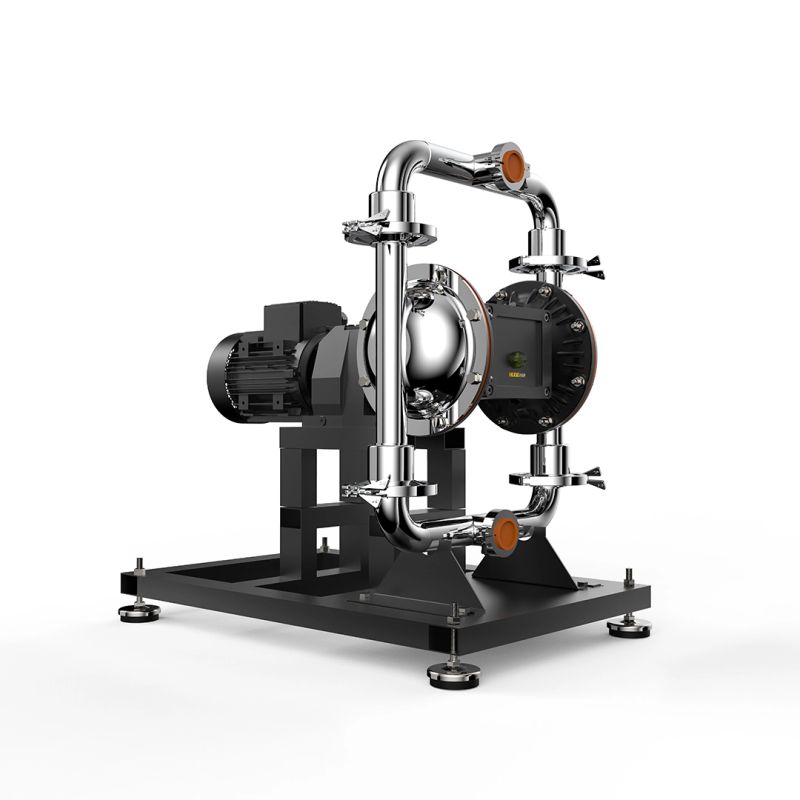 Huge Pump HP15 Hijyenik Gövdeli Elektrikli Diyaframlı Pompa 13,8 m³/h
