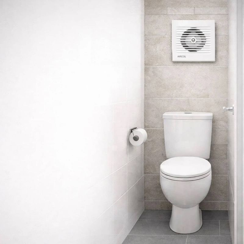 Aircol 150lik Banyo, Wc, Tuvalet Fanı / Aspiratörü 300 m³/h - Aircol 150