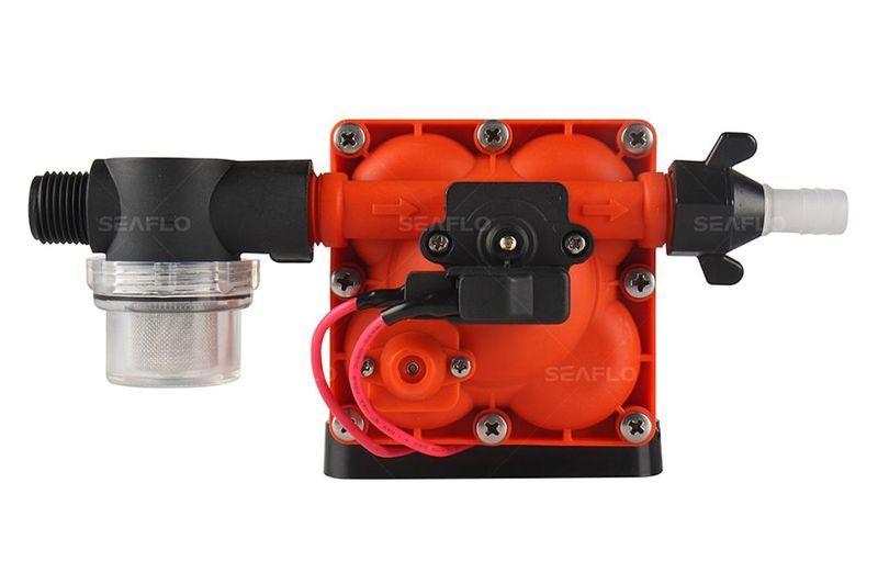 Seaflo SFDP2-050-055-42 Karavan, Tekne Hidroforu 24 Volt 18.9 lt/dak 55 Psi 3.7 Bar