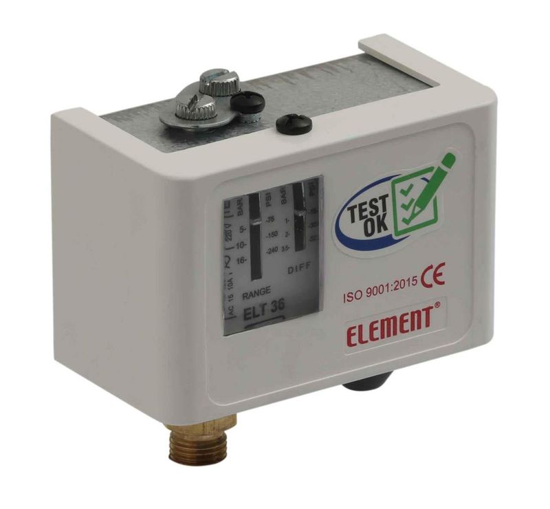 Element 5-50 Bar Presostatlar Basınç Şalteri 1/4'' Bağlantı (Basınç kontrol cihazı)