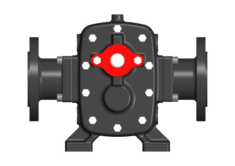 Huge Pump DT-200 Helis Dişli Pompa Yumuşak Salmastralı Flanşlı 25 m³/h