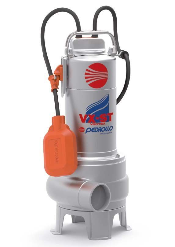 Pedrollo VXm 15/50 ST Flatörlü Full Paslanmaz Foseptik Dalgıç Pompa