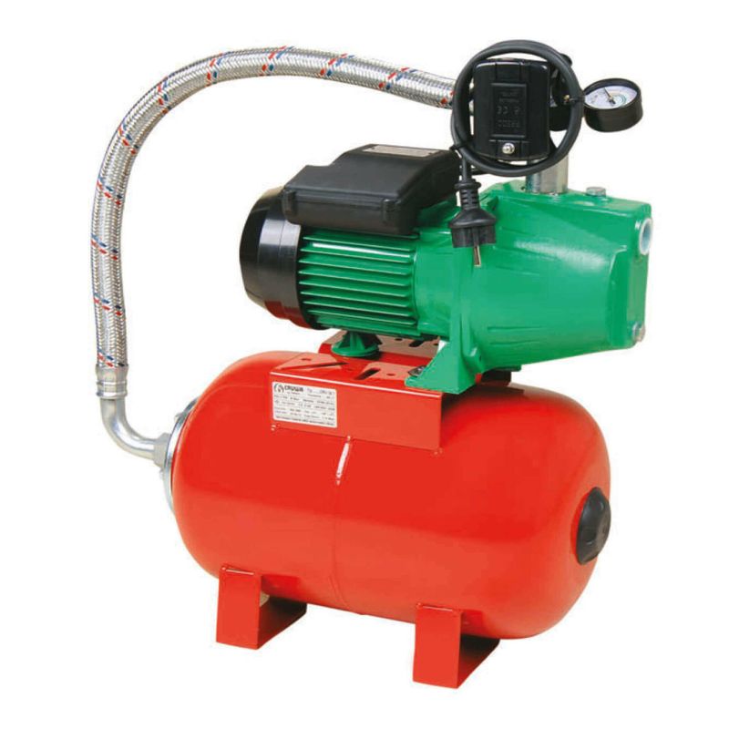 Troy HMJH-10C Paket Hidrofor 0.85 Hp 24 lt Küre Tank 4 Kat 4 Daire