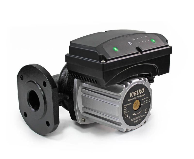 Welko WLK 40/12 Frekans Konvertörlü Flanşlı Sirkülasyon Pompası 245 mm 12 mss 16 m3/h
