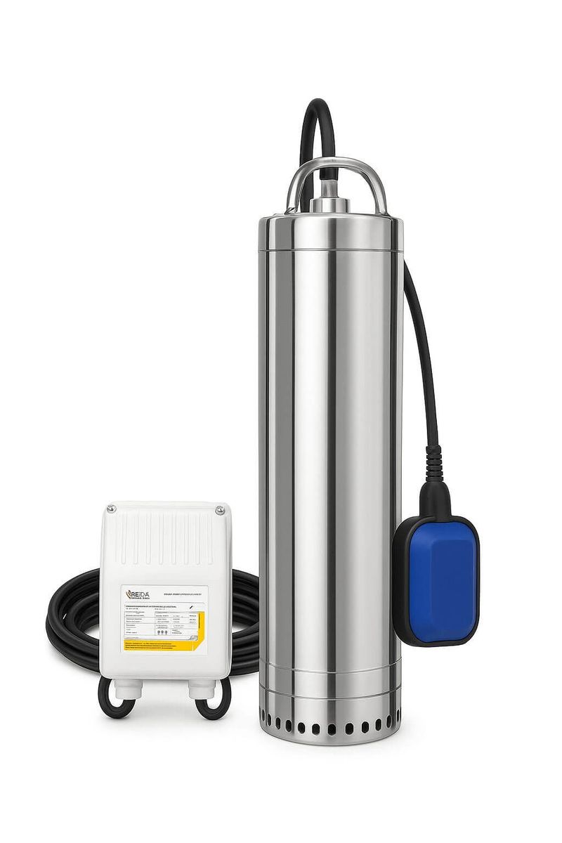 Water Sound MXS406 5 inç Komple Paslanmaz Keson Kuyu Pompası - 1.5 Hp 220 Volt