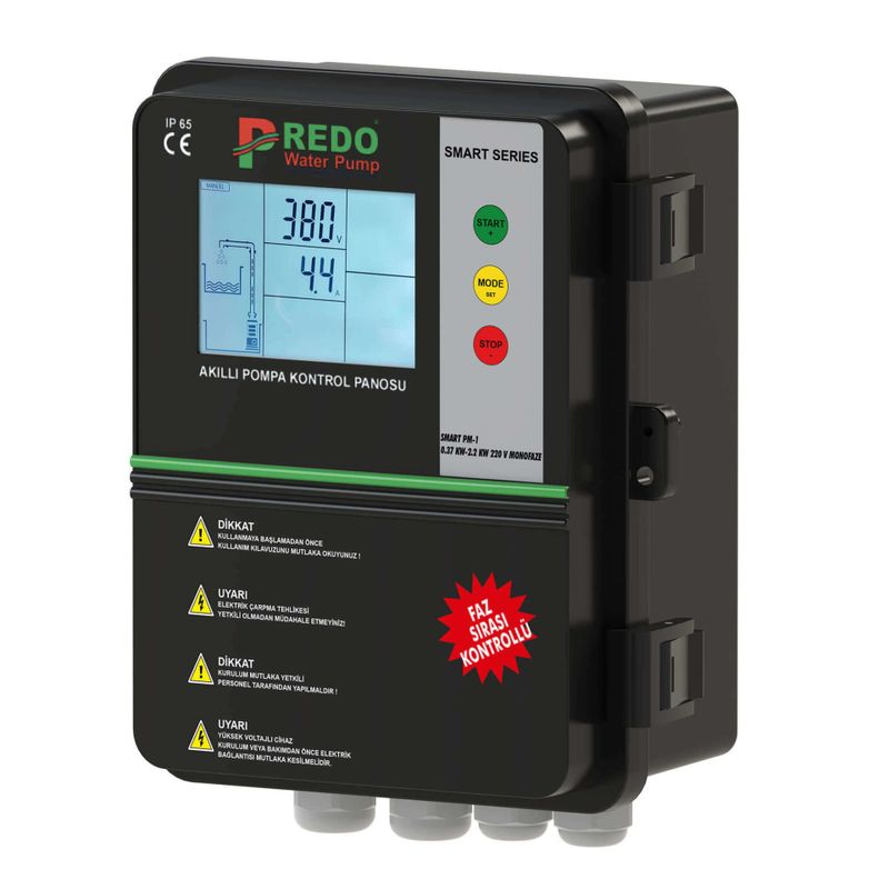 Predo SMART PM-1/0.37-2.2kW Akıllı Dalgıç Pompa Kontrol Panosu