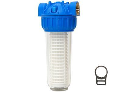Aquafer 10 inç Yıkanabilir Su Filtresi 1 inc 50 Micron Su Süzme Filtresi