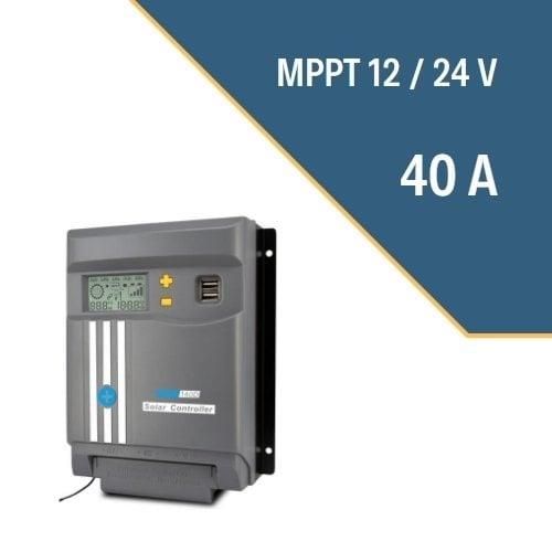 LEXRON 40A MPPT Güneş Enerjisi Şarj Kontrol Cihazı, Solar Şarj Kontrol Cihazı