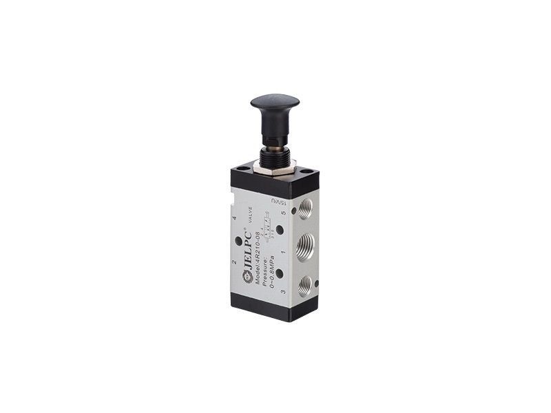 Jelpc 4R210 Pnömatik Yön Kontrol Valfi 5/2 Çekmeli (El Kumandalı)