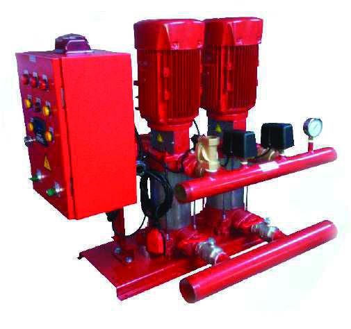 Nortek Yangın Hidroforu 2 Elektrikli Pompalı (2 x 5,5 kW) 12 m³/h 85 mss 100 L Tanklı