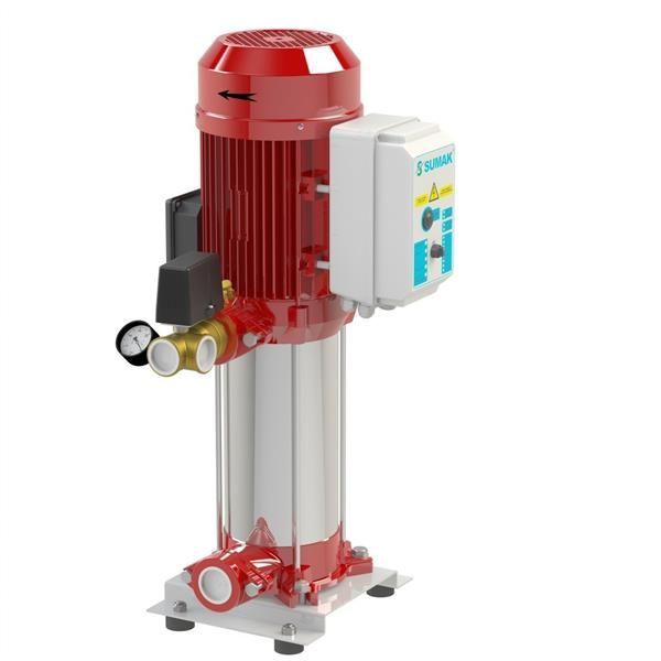 Sumak SHT16 A 550/5 -EY Tek Pompalı Elektrikli Yangın Hidroforu 60mss 12m³/h