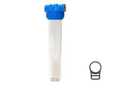 Aquafer 20 inç Boş Su Filtre Kabı 3/4 inc