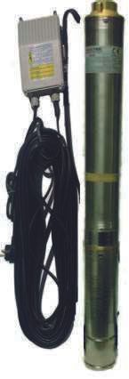 Nortek 3 PK 20 3" Boruya Giren Paket Dalgıç Pompa 1 HP 220V