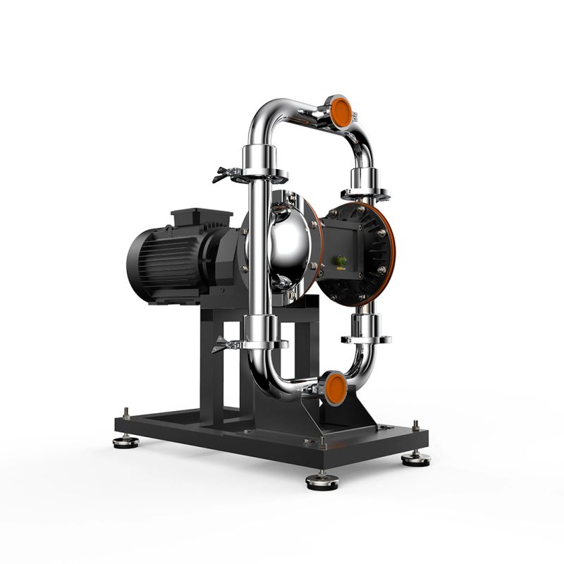 Huge Pump HP20 Hijyenik Gövdeli Elektrikli Diyaframlı Pompa 21 m³/h