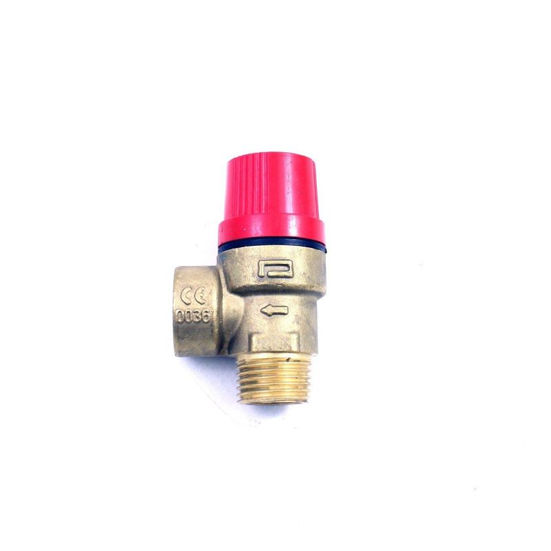 Pakkens 1/2'' Emniyet Ventili DN15 2.5 Bar Erkek
