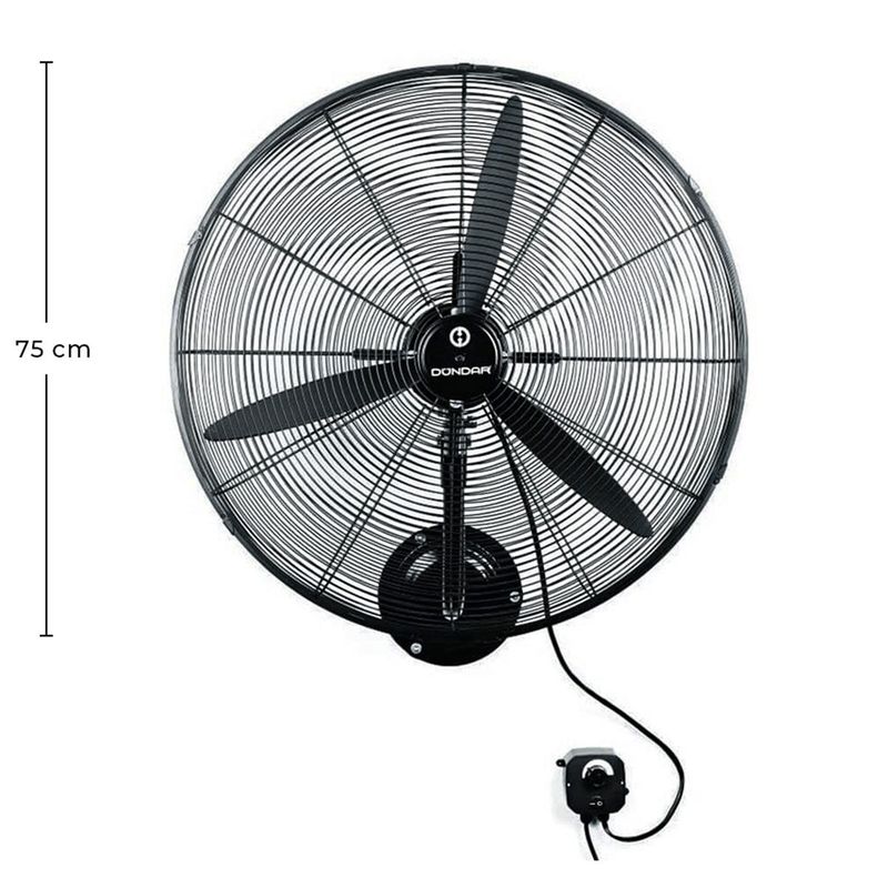 Dündar SV 75D Duvar Tipi Sanayi Vantilatörü 75 cm